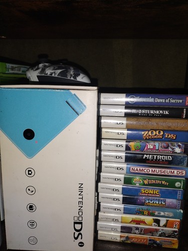 Nintendo dsi blue - blue, box