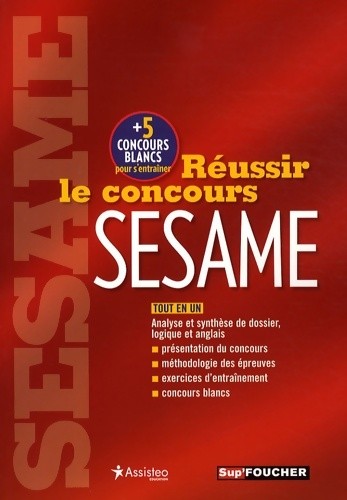 Réussir concours sesame - réussir,