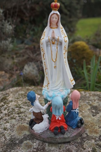 Re0422 figurine statue vierge - figurine,