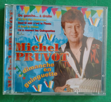 CD ALBUM MICHEL PRUVOT  " dimanche en goguette"  cd comme neuf