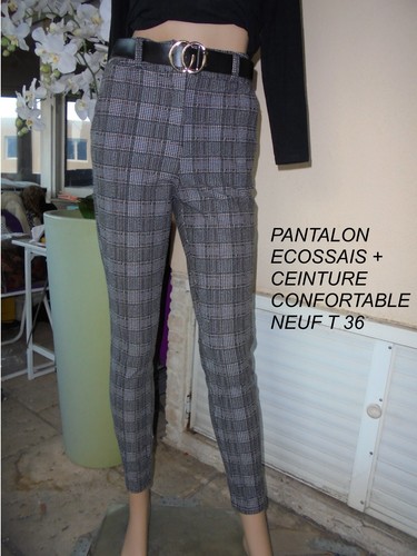 Pantalon petit ecossais - pantalon,