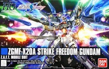 Gundam Gunpla HG 1/144 ZGMF-X20A Strike Freedom Gundam  "Cosmic Era"