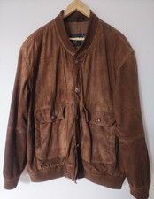 Belle VESTE/Blouson  vintage en Daim YORN FOR MEN. Taille   54/X L(voir mesures)