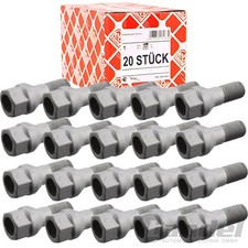 20x Febi Vis de Roue Cone