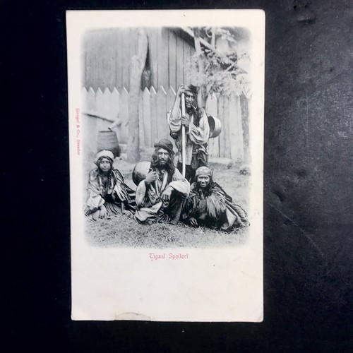 Cpa rare roumanie groupe - cpa,