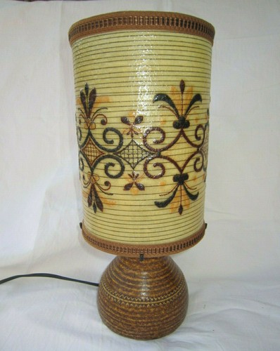 Lampe ceramique resine - &,