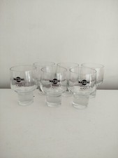 Martini On The Rocks Lot 6 Verres Balon Pied Epais Cocktail Collection Vintage