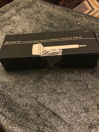Microphone sony ecm - microphone, ecm-99a