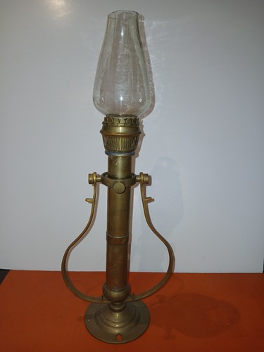 Ancienne lampe marine - , à