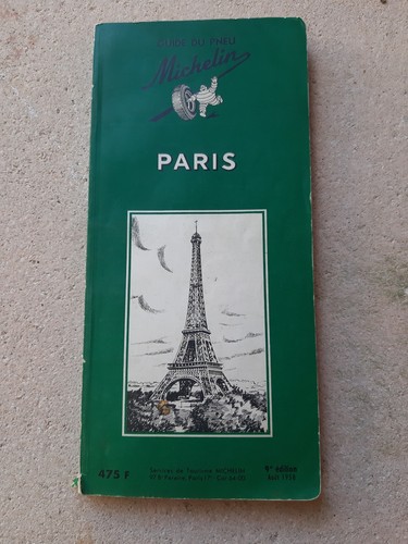 Guide vert paris - vert, michelin