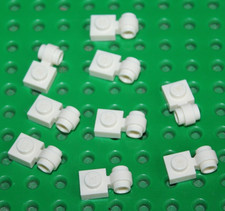 9 x Lego White Plate 1x1 ref