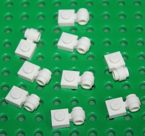 Lego white plate 1x1 ref - 9,