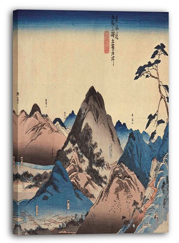 Toile cadres utagawa - toile/cadres,