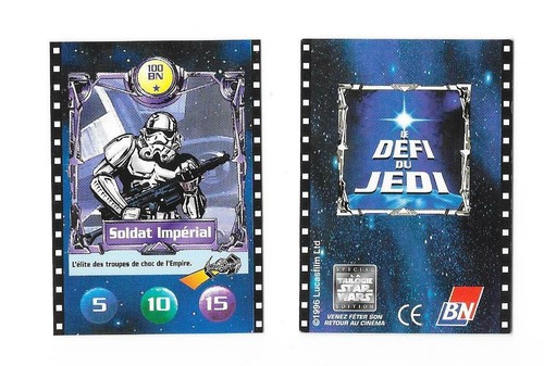 Carte défi jedi - du,