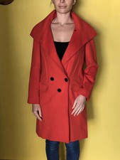 joli manteau cachemire laine orange PAUL SMITH black label taille 38 fr NEUF