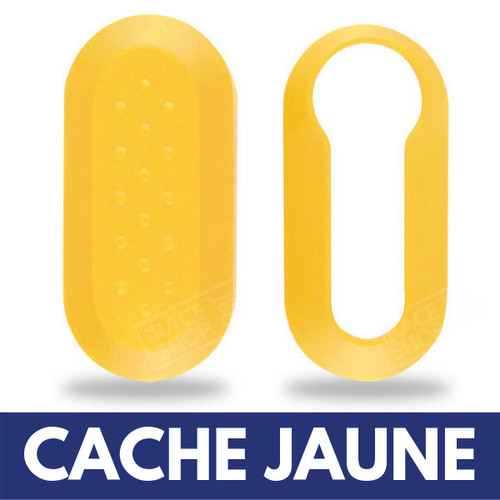 Cache jaune pour coque - cache, plip