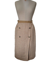 N53 Jupe droite laine 60% 3