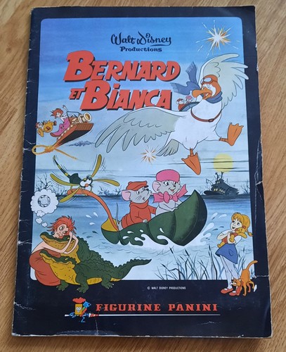 Album panini bernard bianca - bernard, et