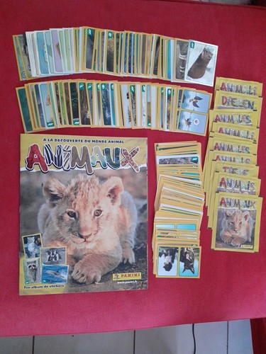 Album panini animaux 123 - album, +