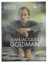 RARE / TICKET BILLET CONCERT - JEAN JACQUES GOLDMAN : LIVE A PARIS FRANCE 2002