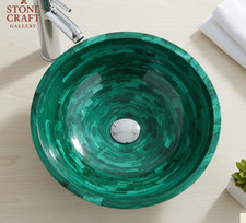 Lavabo En Marbre Malachite