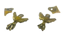 Lot de 4 pieds 2 griffes en