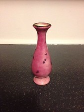 Vintage Vase Unique pink Green