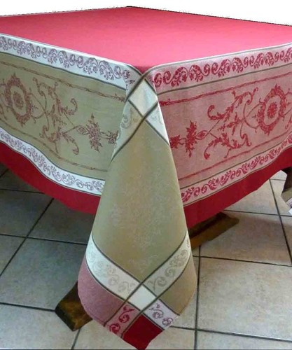 Nappe carrée jacquard - , 3m/1m60