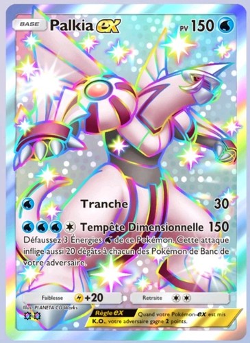 Carte pokemon tcgp palkia - carte,
