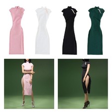 Robe cheongsam chinoise pour - cheongsam,