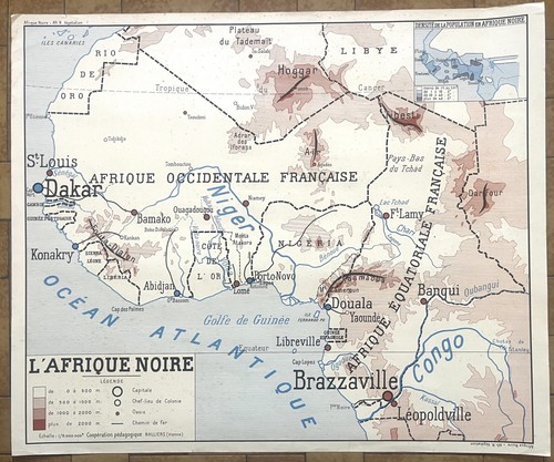 Ancienne carte scolaire - 🌎,