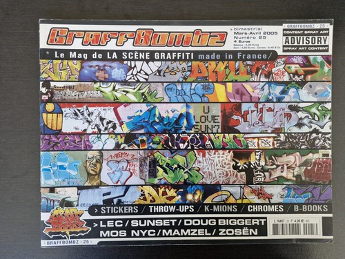 Graffiti magazine graffbombz - graffiti,