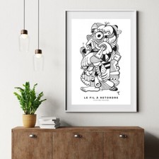 Art contemporain affiche