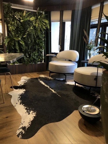 Tapis peau vache - tapis,