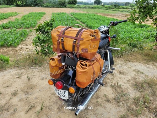 Moto cuir tour - tour, sac