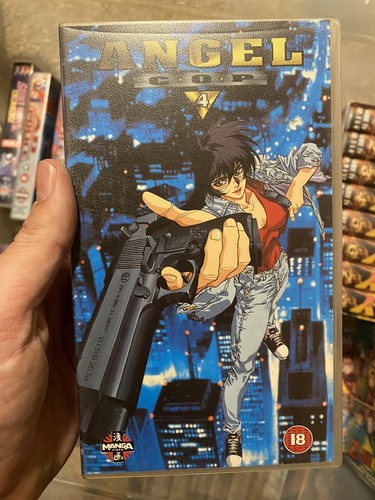 Vhs angel cop - vhs, anime