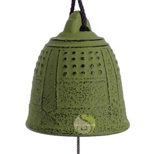 Furin japonaise verte Iwachu carillon japonais musical fonte