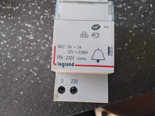 Transformateur pour sonnerie - 1,