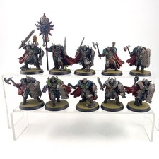 x10 Guerriers du chaos Plastique Warhammer AOS | P-00MBW