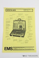 EMS Synthi AKS Spec Sheet Data