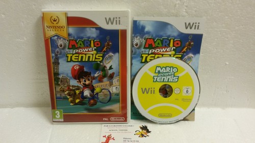 Jeu vidéo mario power tennis - vidéo,
