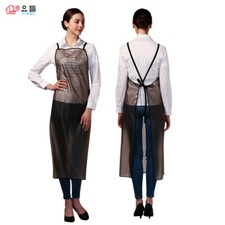 [YODEL] MODEL tablier de coiffeur long TRANSLUCIDE / tablier personnel de sal...