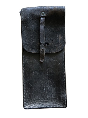 Cartouchière militaria cuir - militaria,