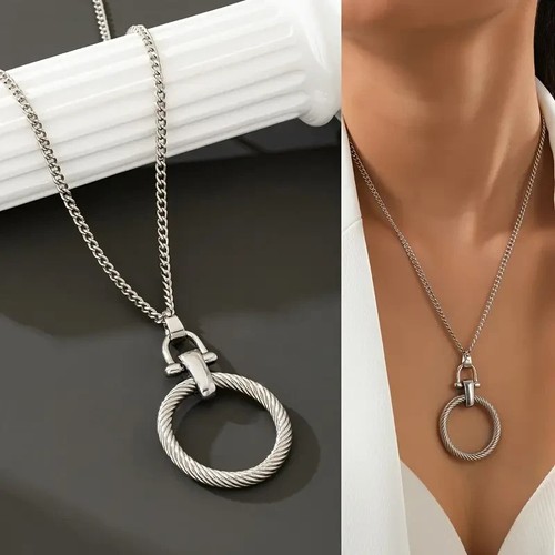 Collier femme argent bague - collier,