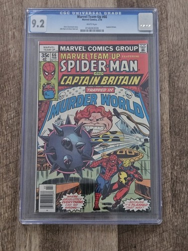 Cgc marvel team 66 - team-up, #66