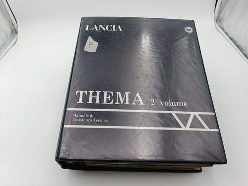 Manuel atelier lancia thema - manuel, d'atelier