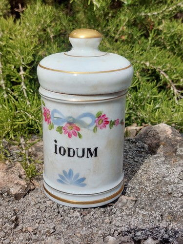 Pot pharmacie iodum - à,