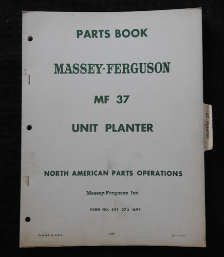 1967 massey ferguson 37 - mf,