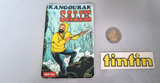 Autocollant/sticker  Tintin (Capitaine Hadock)  PUB kANGOURAK SALIK