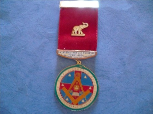 Médaille maçonnique franc - , maçonnique-franc